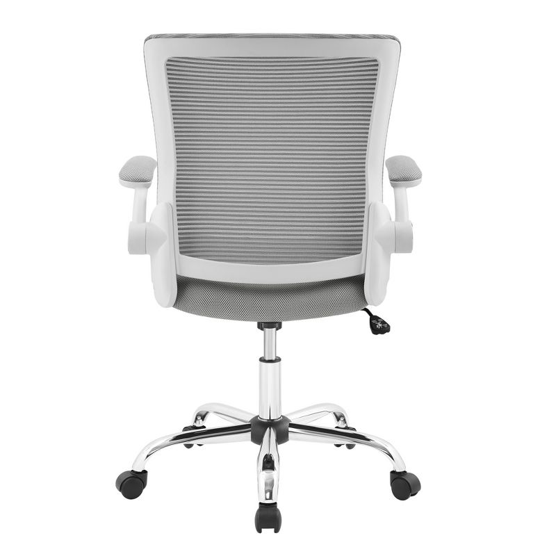 Works Creativity Mesh Office Chair with Chrome Base Gray - Serta, 5 of 10