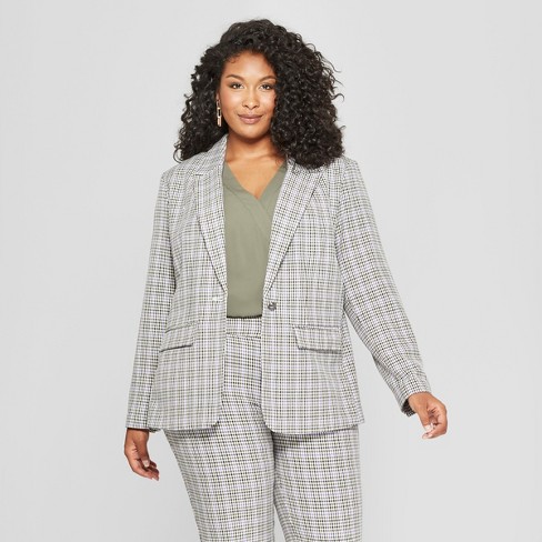 Houndstooth Blazer