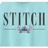 Juniors Womens Lilo & Stitch Simplistic Logo Stitch Racerback Tank Top - 2 of 4