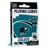 MasterPieces Officially Licensed NHL San Jose Sharks Playing Cards - 54 Card Deck for Adults - 2 of 4