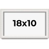 PosterPalooza | Shadow Box 1.5" Depth Silver Picture Frame - UV Acrylic, Backing Board, Hanging Hardware - 2 of 4