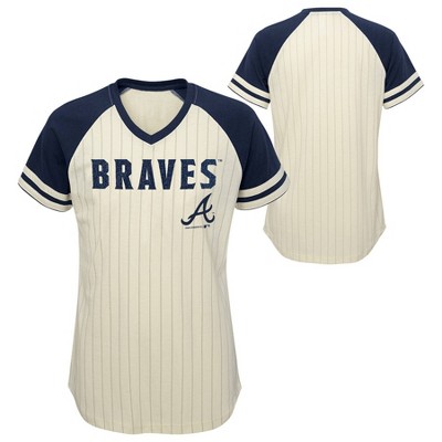 braves v neck jersey