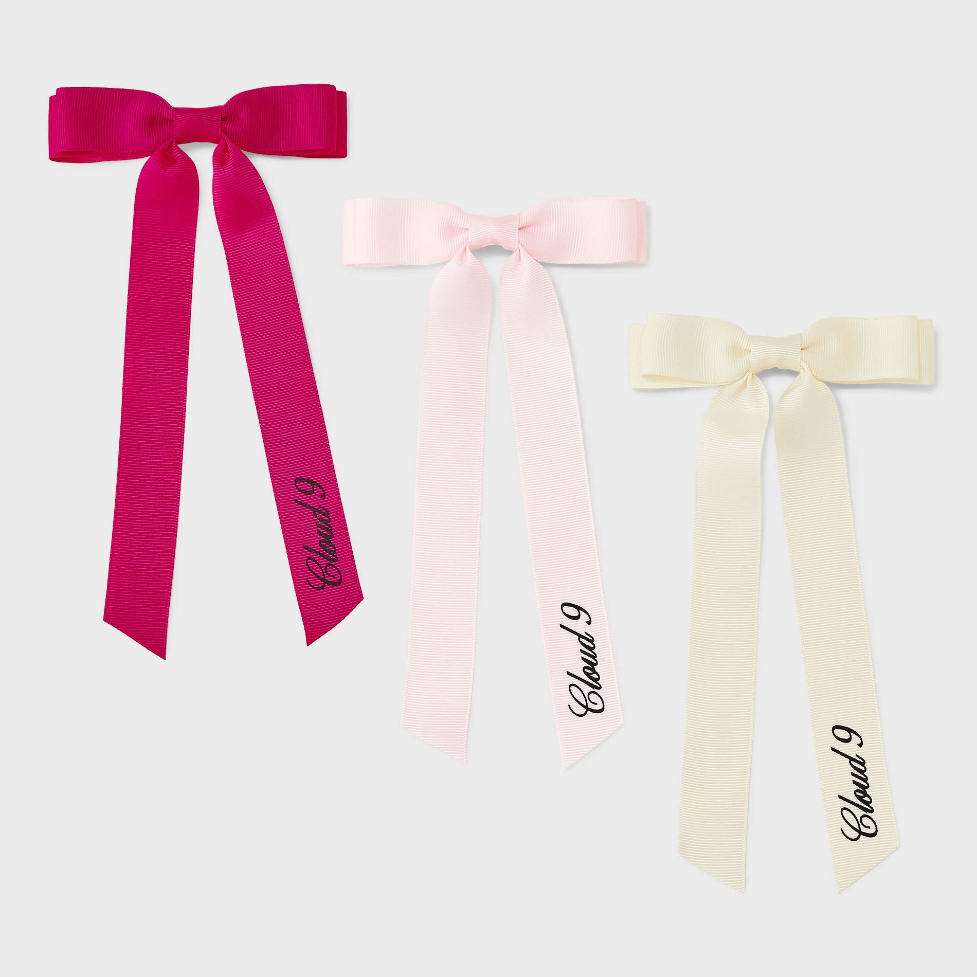 Megan Moroney Bow Pack Graphic Hair Clip - Pink