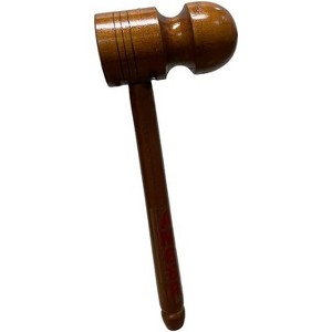 AMBER Sporting Goods Cricket Stump Wooden Mallet Wooden Mallet/Hammer for Knocking and Bat Preparation - 1 of 4