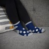 NCAA Nevada Reno Wolf Pack Big Dot Fuzzy Sleep Soft Socks - 3 of 3