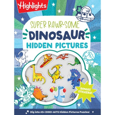 Super Rawr-Some Hidden Pictures Puzzles - (Hidden Pictures Sticker Books) (Paperback)