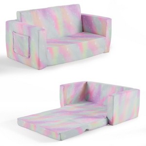 Karl Home 1-Piece Full Sponge Kids  Double Folding Sofa Bed Kids Sofa - 1 of 4