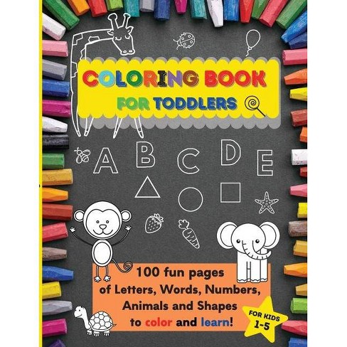 Download Coloring Book For Toddlers By Coloristica Paperback Target