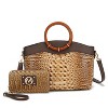MKF Collection Phoebe Tote Women’s Faux Crocodile-Embossed Vegan Leather with Wristlet Wallet Bag by Mia K - 2 of 4