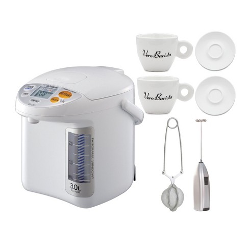 Zojirushi CD-LFC30 Panorama Window Micom Water Boiler and Warmer, 101  oz/3.0 L, White