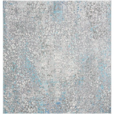 Safavieh Valencia VAL123C Grey/Multi 3' x 5' Area Rug