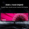 Deco Gear 49" OLED-QD Ultrawide Monitor, 5120x1440 DQHD, 144Hz, 0.03ms, 100% sRGB, KVM - 2 of 4