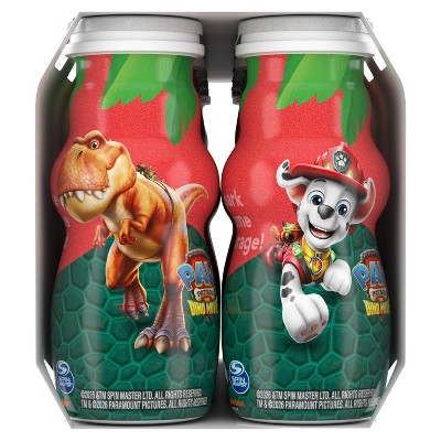 Danimals Paw Patrol Strawberry and Peach Traditional Yogurt - 2g Protein 41.28oz/12ct