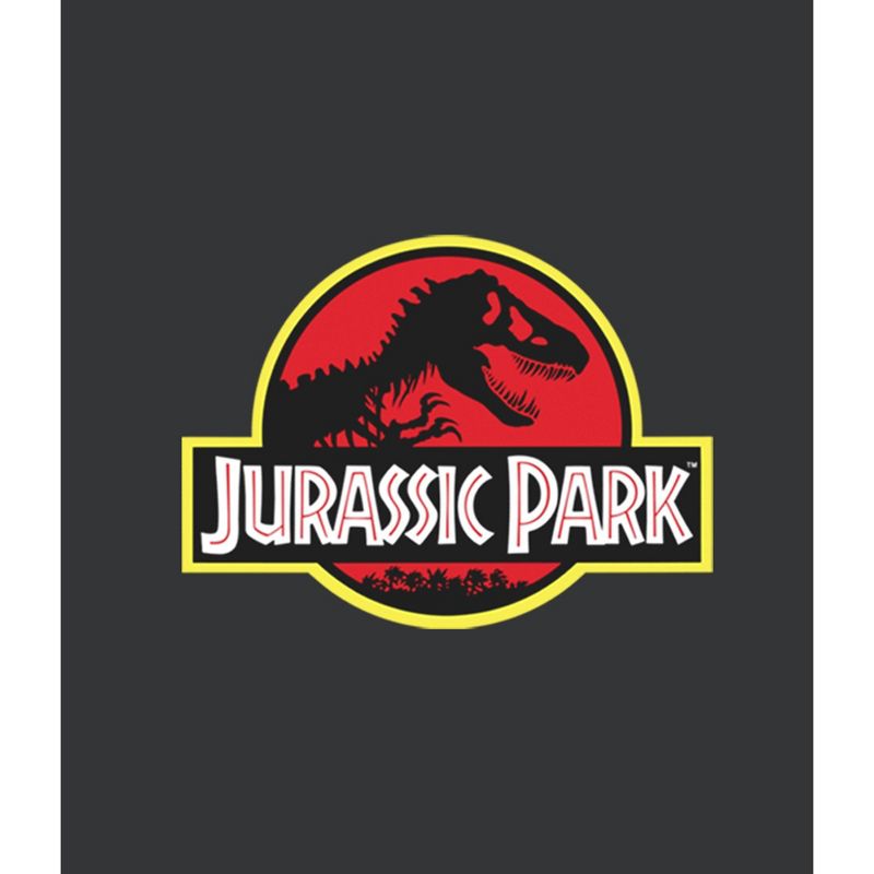 Women's Jurassic Park Bold Classic Logo Racerback Tank Top, 2 of 7