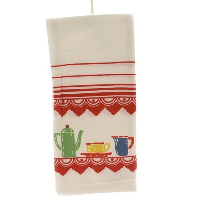 Decorative Towel 24.0" Deco Good Morning Kitchen Towel Mcm Flour Sack 100% Cotton  -  Kitchen Towel
