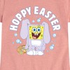 Girls' - SpongeBob Squarepants - Hoppy Easter Fitted Short Sleeve Graphic T-Shirt - 2 of 4