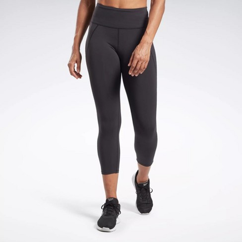 Reebok Lux 3/4 Leggings M Black : Target