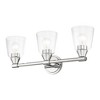 Livex Lighting Catania 3 - Light Vanity in  Polished Chrome - 2 of 4