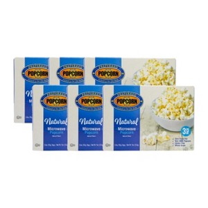 Preferred Popcorn 3 oz Natural Flavored Microwave Popcorn - Pack of 6 Boxes of 3 - 1 of 4