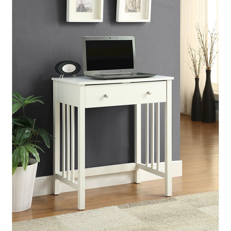 Breighton Home Repose Mission Style Desk with Slide-Out Keyboard Drawer, 6 of 7