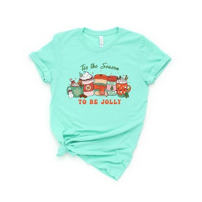 Simply Sage Market Women's Jolly Season Mugs Short Sleeve Graphic Tee