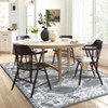 Bohemia Geometric Area Rug, Imitation Cashmere Polyester, Foldable, Washable, Non-Slip Backing for Hallway, Kitchen & Entryway - 3 of 4