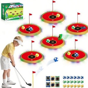 Vatos 2-in-1Golf & Bean Bag Toss Game Golfs Play for Indoor Outdoor Party Yard Sports Toys for Kids Aged 3+ - 1 of 4