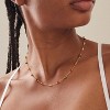 14K Gold Plated Beaded Choker Necklace – Dainty Boho Summer Jewelry for Women - 2 of 4