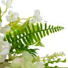Northlight Peony and Rose Artificial Spring Wreath, White and Green - 24-Inch - 4 of 4