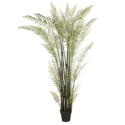 Sullivans Artificial Fern Tree 96"H Green