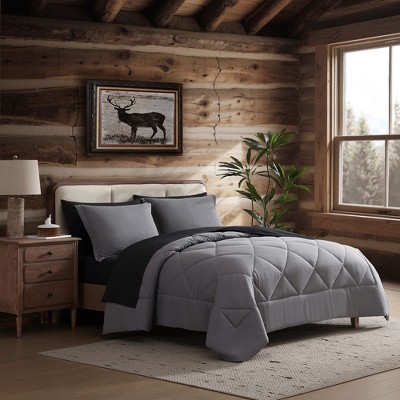 Coleman® 7 Piece Reversible Comforter & Sheet Set, All Season Bedding Set