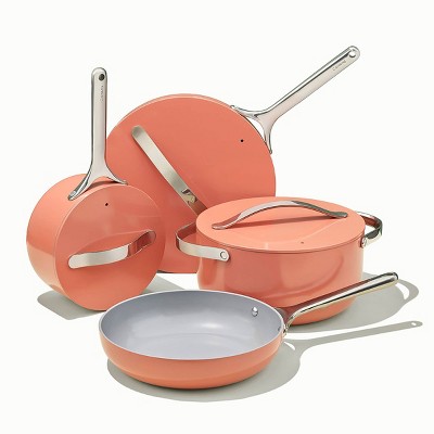 Caraway Home 7pc Non-Stick Cookware Set - Perracotta