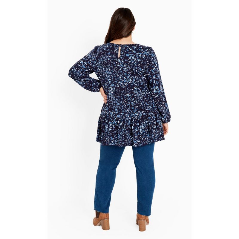 Women's Plus Size Remi Tunic - indigo | AVENUE, 4 of 7