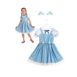 HalloweenCostumes.com Farm Girl Costume Dress for Girls | Dorothy Costumes - 1 of 4