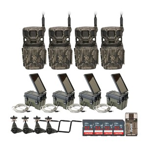Stealth Cam Revolver Pro 2.0 360-Degree 40MP 1440p Brown Trail Cameras Bundle - 1 of 4