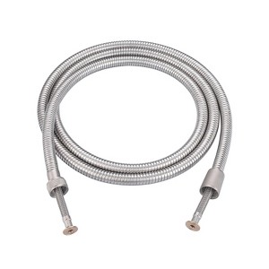 WOWOW 63 in. Stainless Steel Replacement Shower Hose in Chrome - 1 of 4