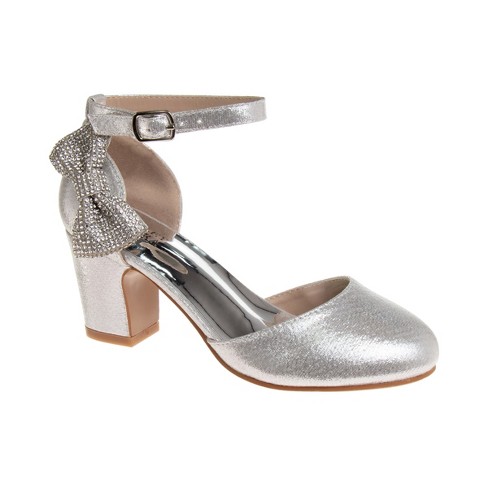 Badgley Mischka Dress Heel Closed Toe Sandals Silver 5 Target