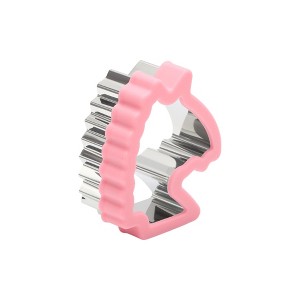 Unique Bargains Biscuit Cutter Large Unicorn-Shaped Sandwich Cutter Hand Wash Stainless Steel Plastic 3.5"x3.9"1.6" 1Pcs - 1 of 4