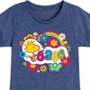 Girls' - Peanuts - Peace Floral & Colorful Woodstock Fitted Short Sleeve Graphic T-Shirt - 2 of 4