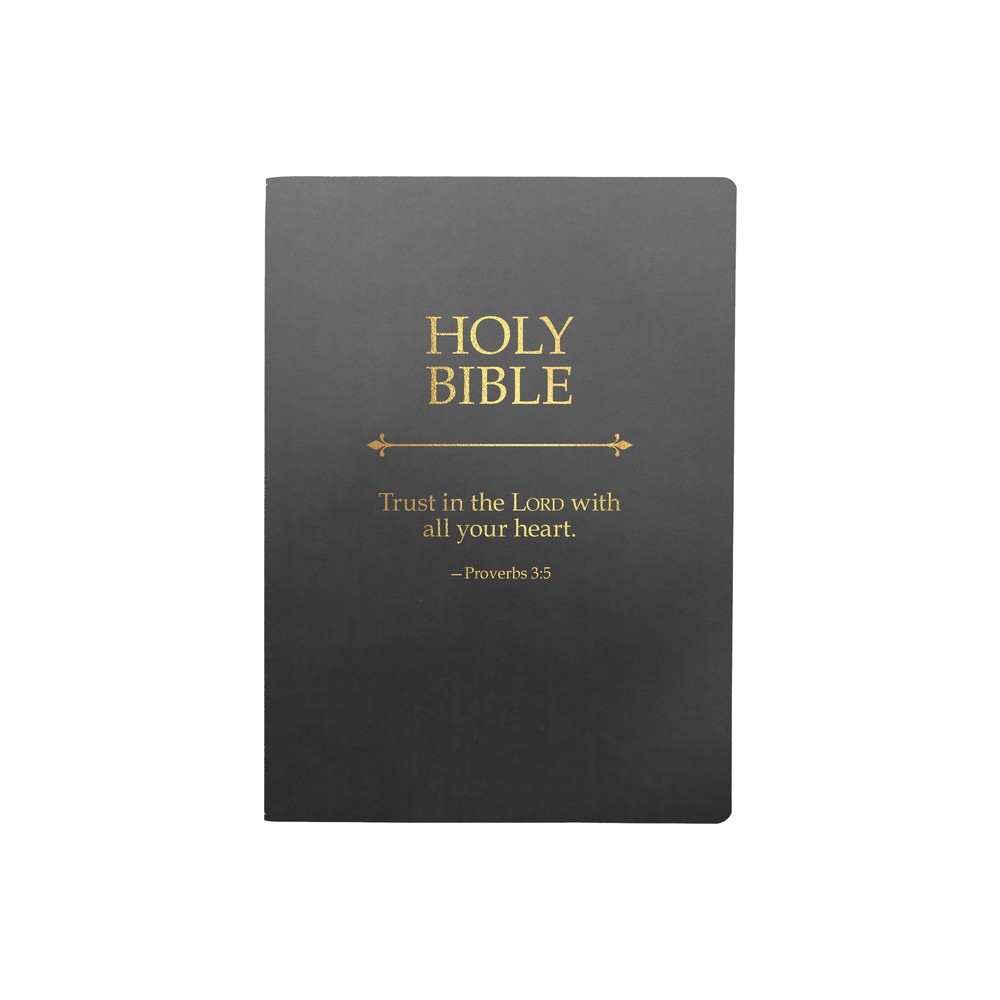 Kjver Holy Bible, Trust in the Lord Life Verse Edition, Large Print, Black Ultrasoft - (King James Version Easy Read Bible) by Whitaker House