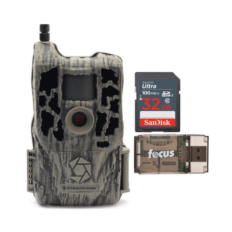Stealth Cam Reactor 26MP Trail Camera (AT&T) with 32 GB Memory Card and Reader, 1 of 4