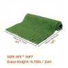 Gulches 3FT*16FT Artificial turf, professional dog mat large turf outdoor carpet terrace pet lawn, artificial carpet with drainage holes - 3 of 4