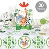 Big Dot of Happiness Jungle Party Animals - Safari Zoo Animal Birthday Party or Baby Shower Decor and Confetti - Terrific Table Centerpiece Kit 30 Ct - 2 of 4