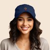 Dalix Strawberry Embroidered Cap Cotton Baseball Summer Cool Dad Hat Womens - 2 of 4