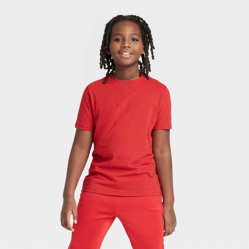 Boys&#39; 2pk Core Short Sleeve T-Shirt - All In Motion™, 3 of 5