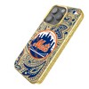 MLB National League Teams Paisley Gold Bling Cell Phone Case for Apple iPhone - 2 of 4