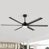 Airsurfer 72" Ceiling Fan with Light and Remote - 3 of 4