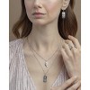 SHINE by Sterling Forever The Dealer's Hand Pendant Necklace - 2 of 3