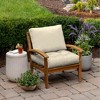 ARDEN Outdoor Plush Modern Tufted Blowfill Deep Seat Set, 24 x 24, Water Repellent, Fade Resistant - 2 of 4