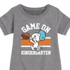 - Peanuts - Game On Kindergarten Graphic Short Sleeve Fleece Dress - 2 of 4